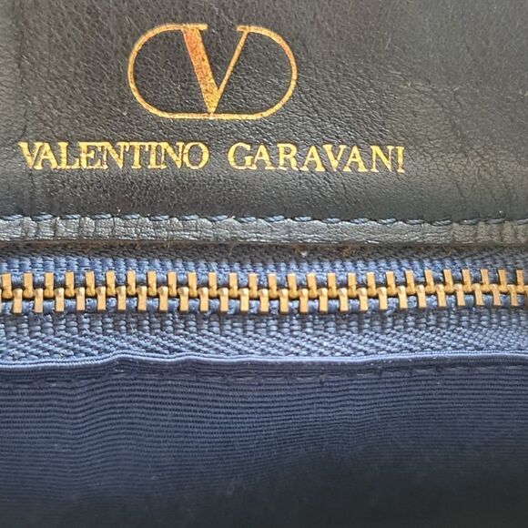 Valentino Garavani Shoulder Bag Navy Blue - Picture 14 of 16